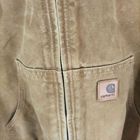 カーハート Carhartt 2014年製 メキシコ製 アクティブジャケット 企業刺繍 メンズ import:XL